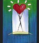 Heart Wall Art - The Uplifted Heart